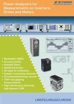Power Analysers for Measurements on Inverters, Drives, Motors