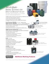 Jet-A-Mark� Inking Systems for Drop-On-Demand� InkJet 