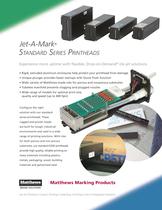  Jet-A-Mark� Standard Series Printheads
