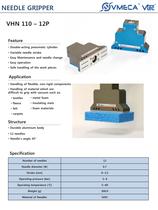 VMECA Needle Gripper : VHN110-12P