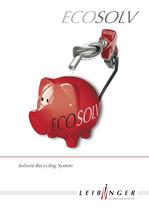 Ecosolv � the solvent recycling system