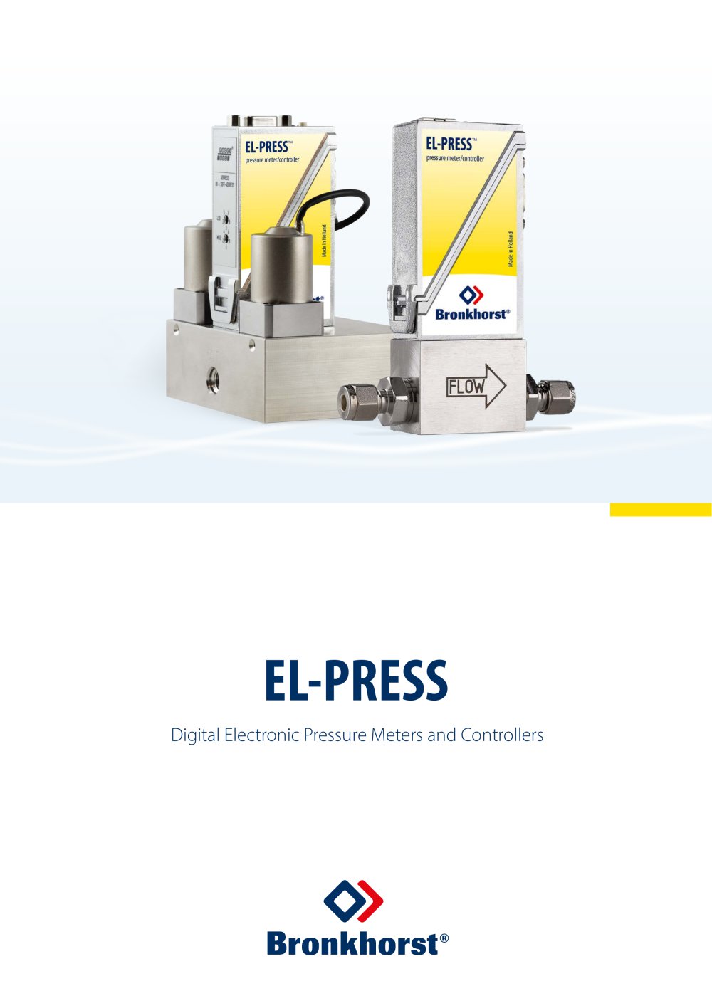 EL-PRESS Digital Electronic Pressure Meters / Controllers - Bronkhorst