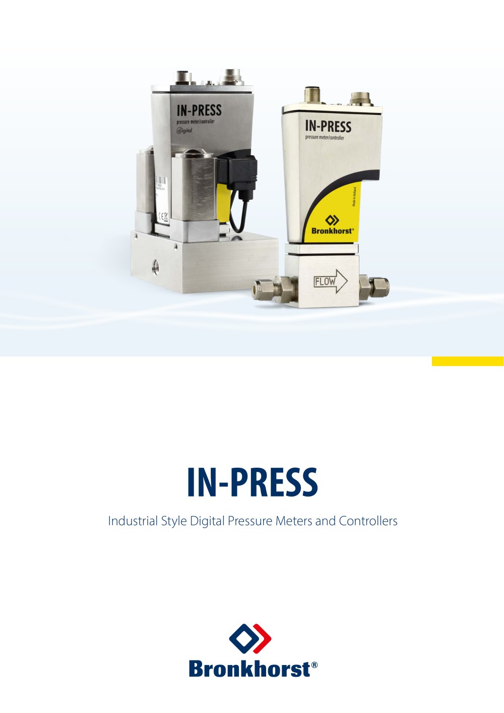 IN-PRESS Industrial style Digital Pressure Meters / Controllers - Bronkhorst