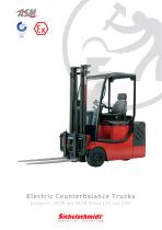 Electric Counterbalance Trucks -  Zones 1 and 2