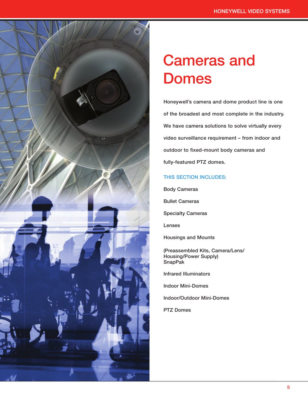 Cameras and Domes - Honeywell Video Systems