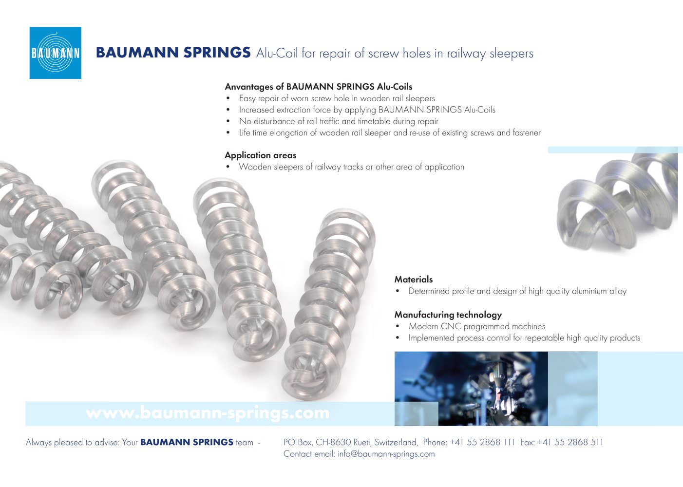Flyer Alu Coils - BAUMANN SPRINGS