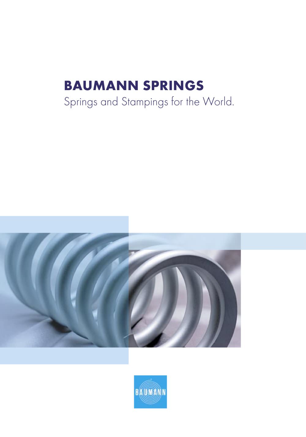 Springs & Stampings for the world - BAUMANN SPRINGS