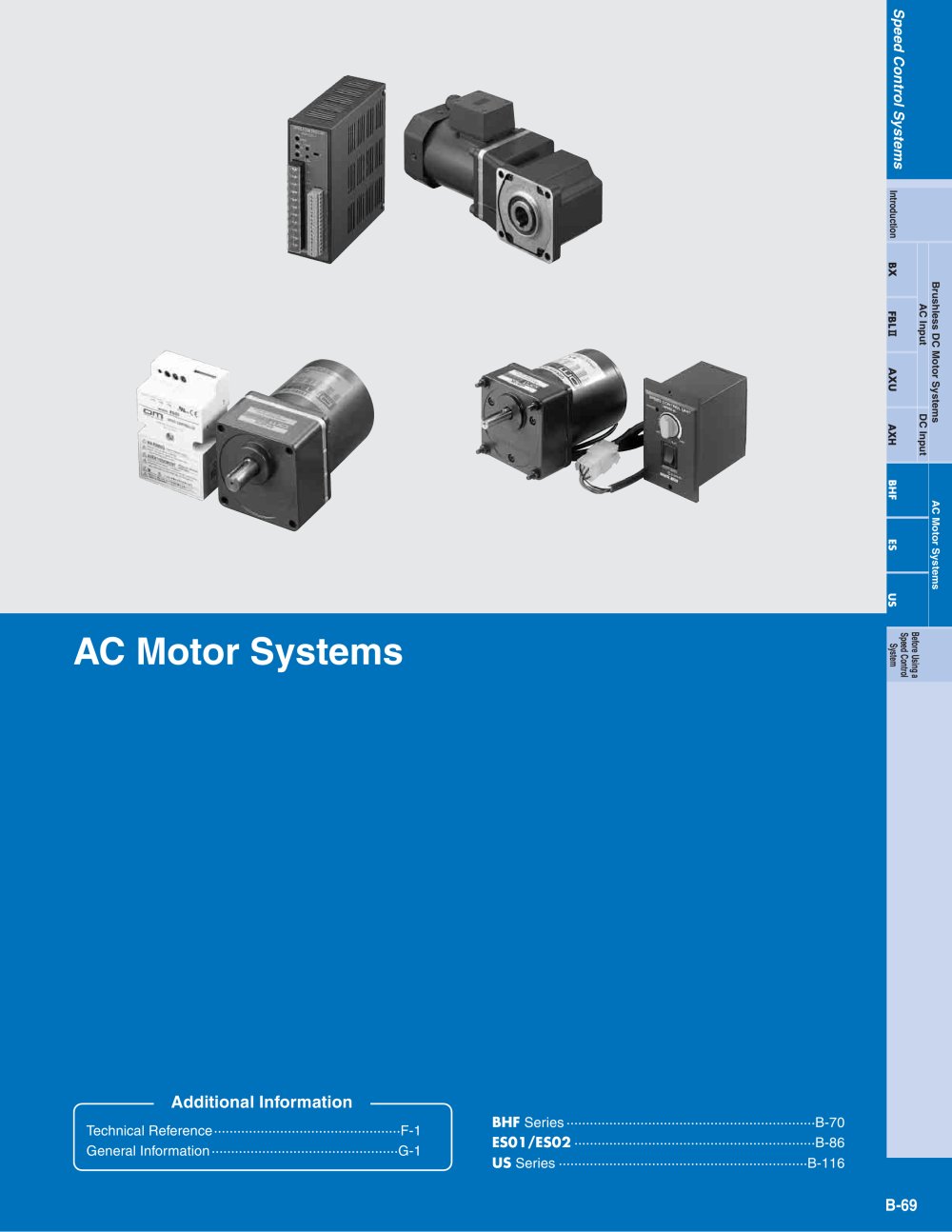 AC Motor Systems - ORIENTAL MOTOR