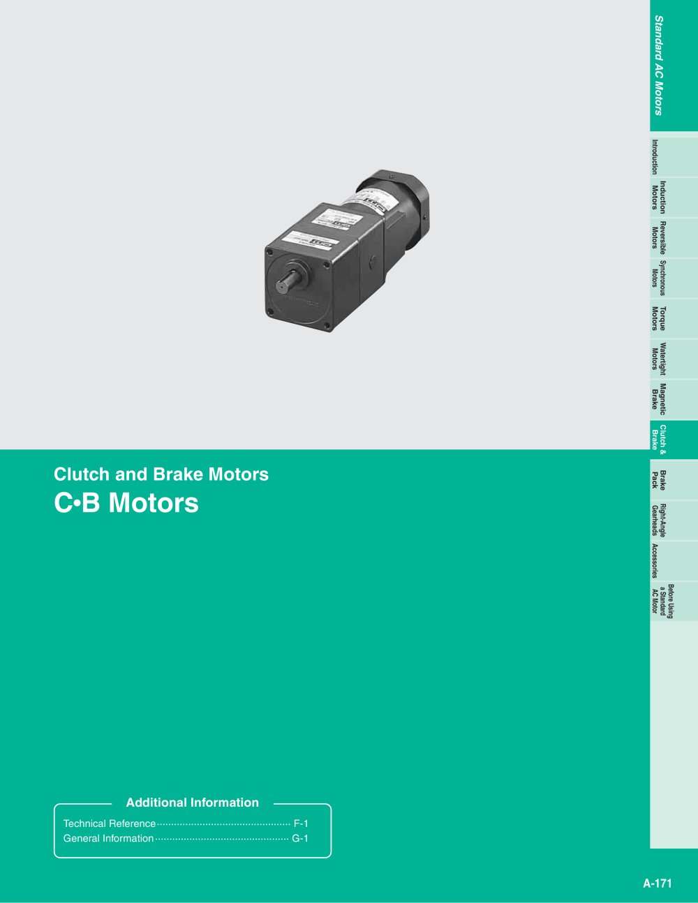 Clutch & Brake Motors - ORIENTAL MOTOR