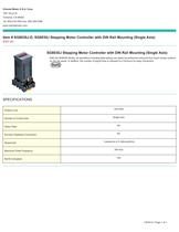 SCX10, SCX10 Universal Stepping Motor Controller (Single Axis) $327.25