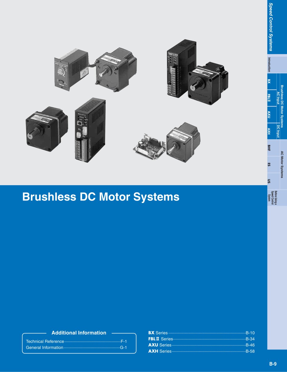 VEXTA Brushless DC Motors - ORIENTAL MOTOR