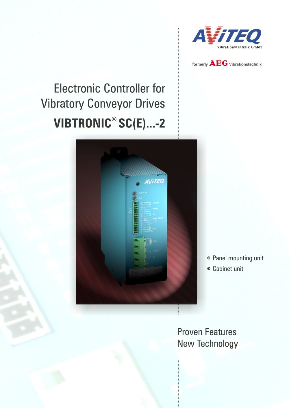 Electronic controllers SC(E) - AViTEQ Vibrationstechnik