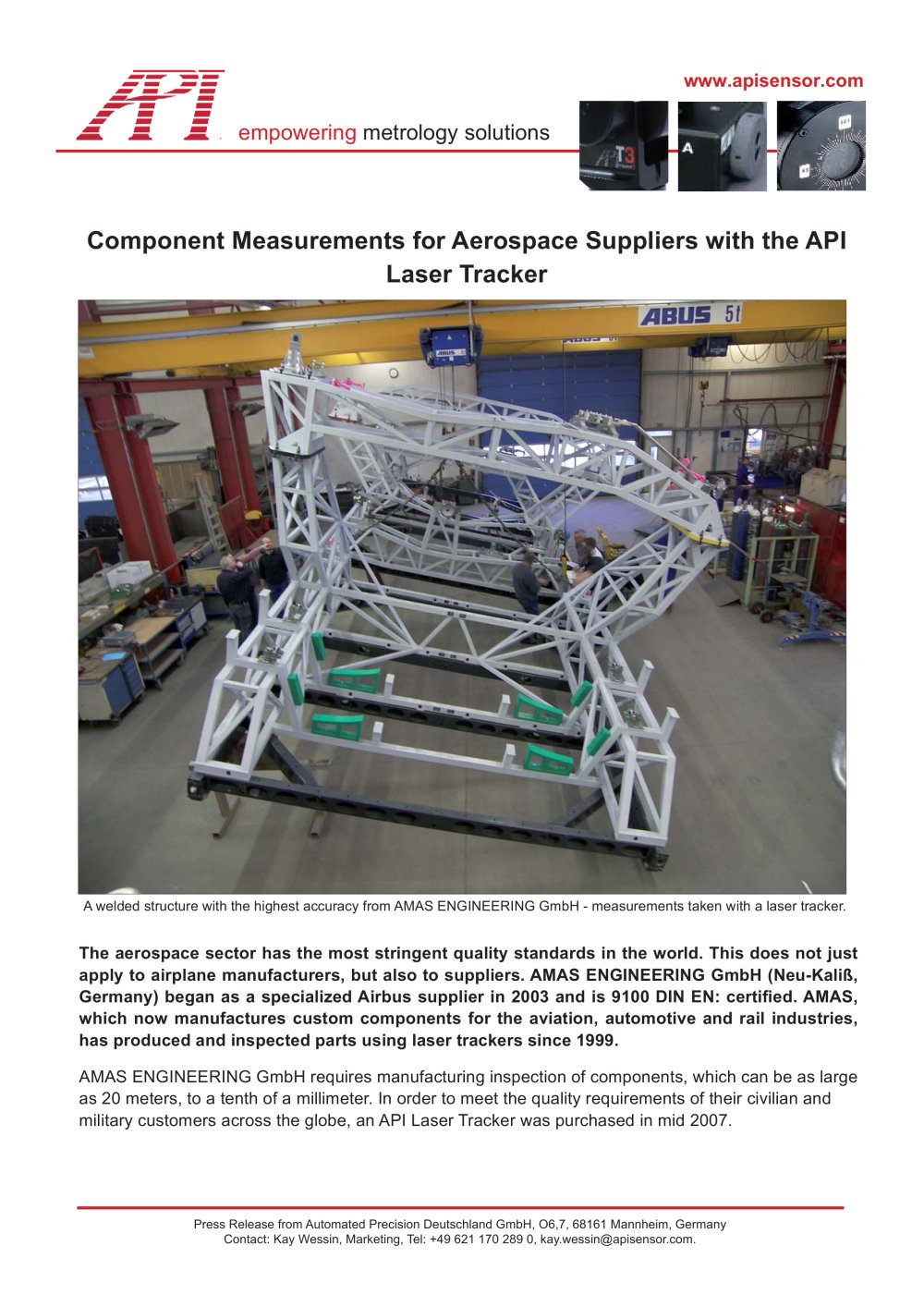 API - Automated Precision - 4505, 2647