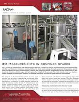 3D Measurements in confined spaces
