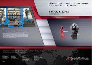 Machine tool building: vertical lathes Measurement with laser tracker (Flyer)