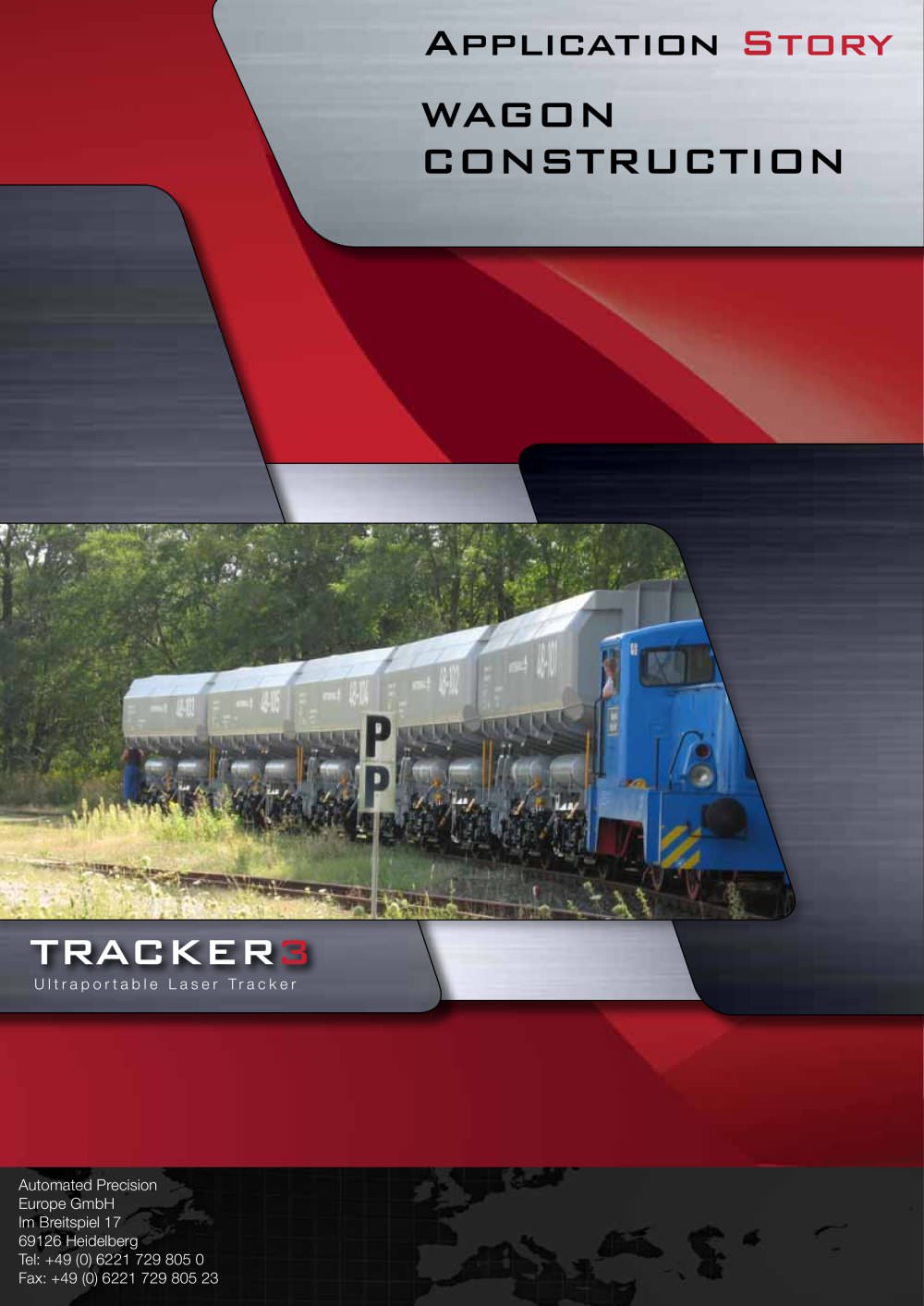Railway industry: Wagon construction - API - Automated Precision Europe GmbH