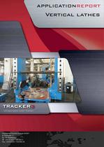 Vertical lathes: Measurement of large parts with a laser tracker