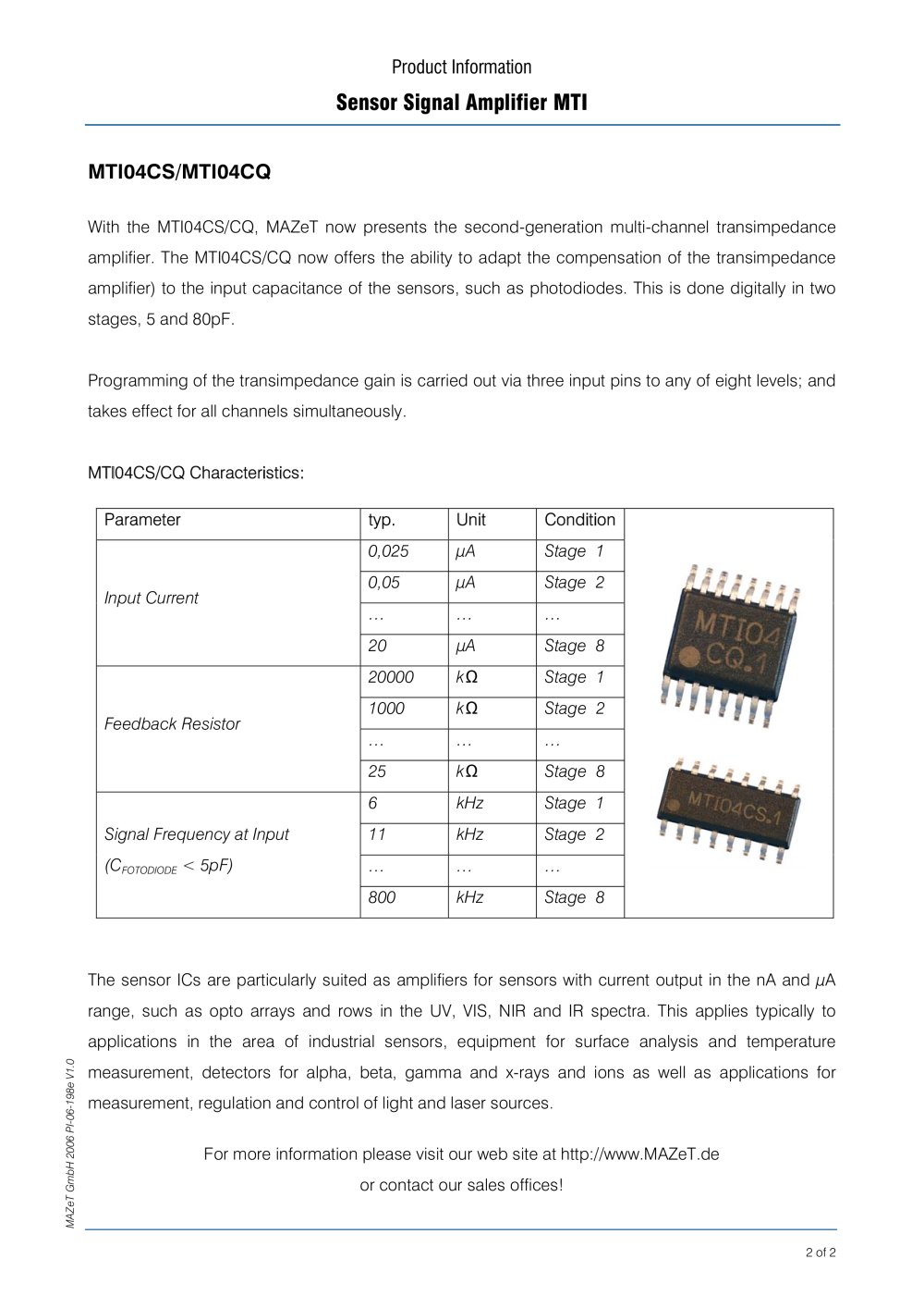 MAZeT - 2992, 5826