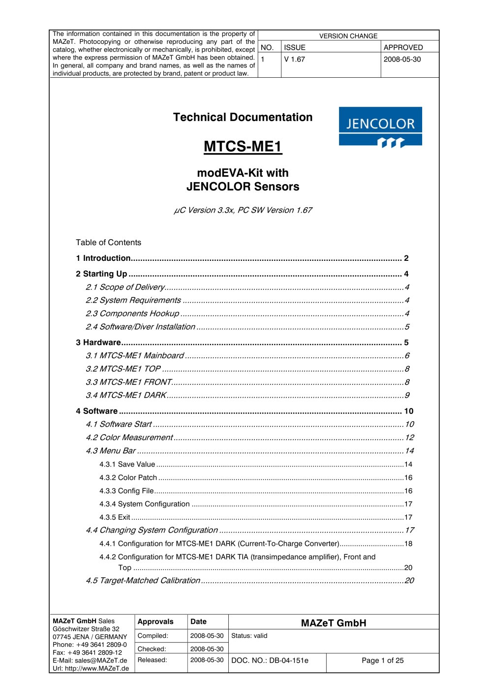 Data Sheet - MTCS-ME1 - MAZeT