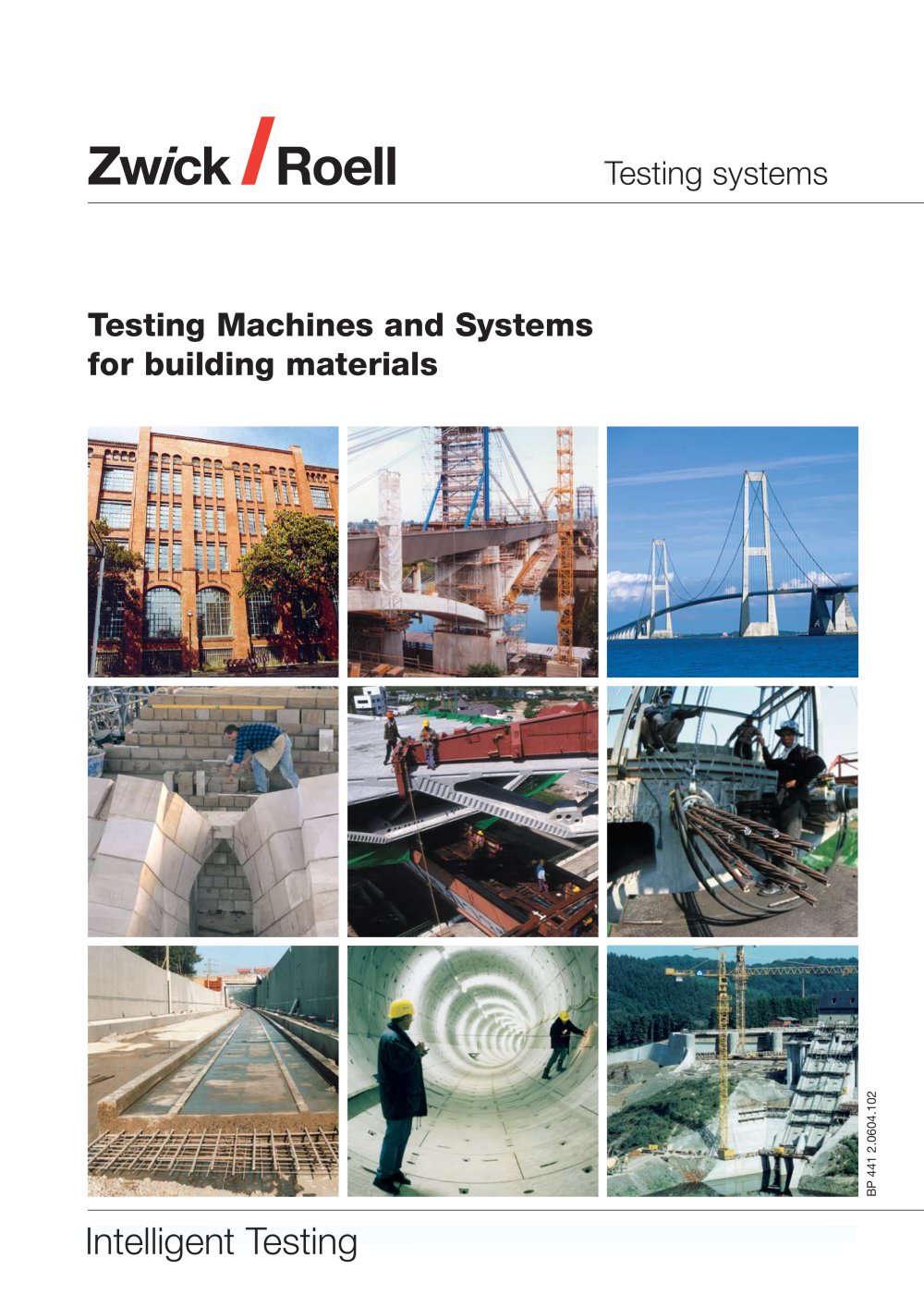 Testing machines and systems for building materials - Zwick