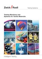 Testing Machines and Systems for textile materials