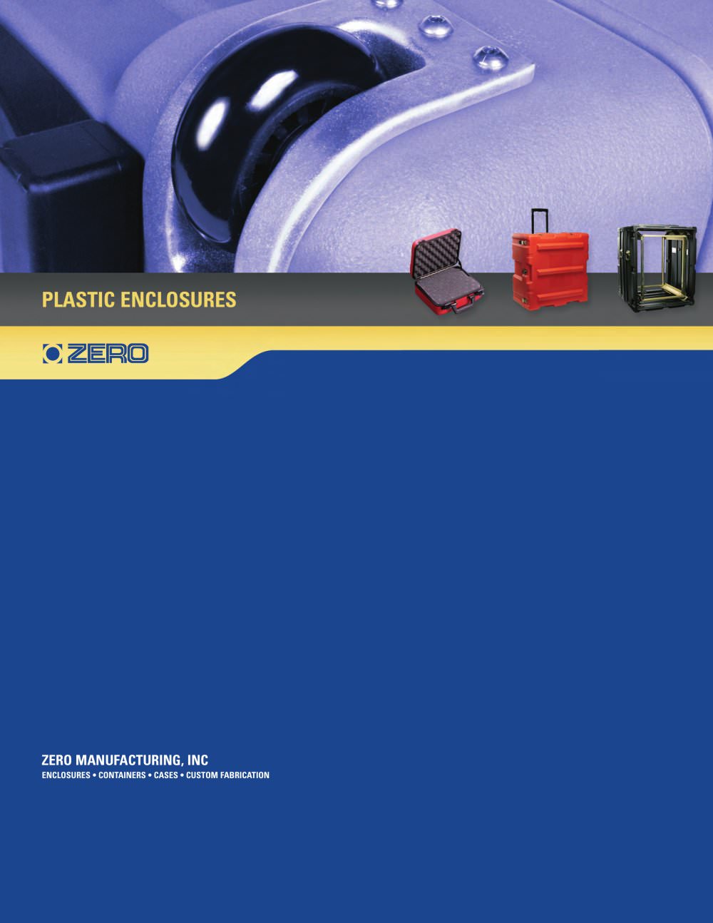 Plastic Case range - Zero Manufacturing