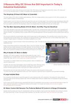 Why DC Drives Are Still Used In Modern Industrial Applications