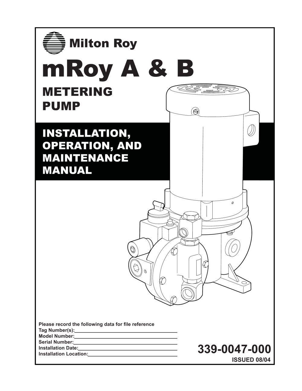 Milton Roy Flow Control Division - 2977