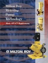Milton Roy Metering Pump Technology B210