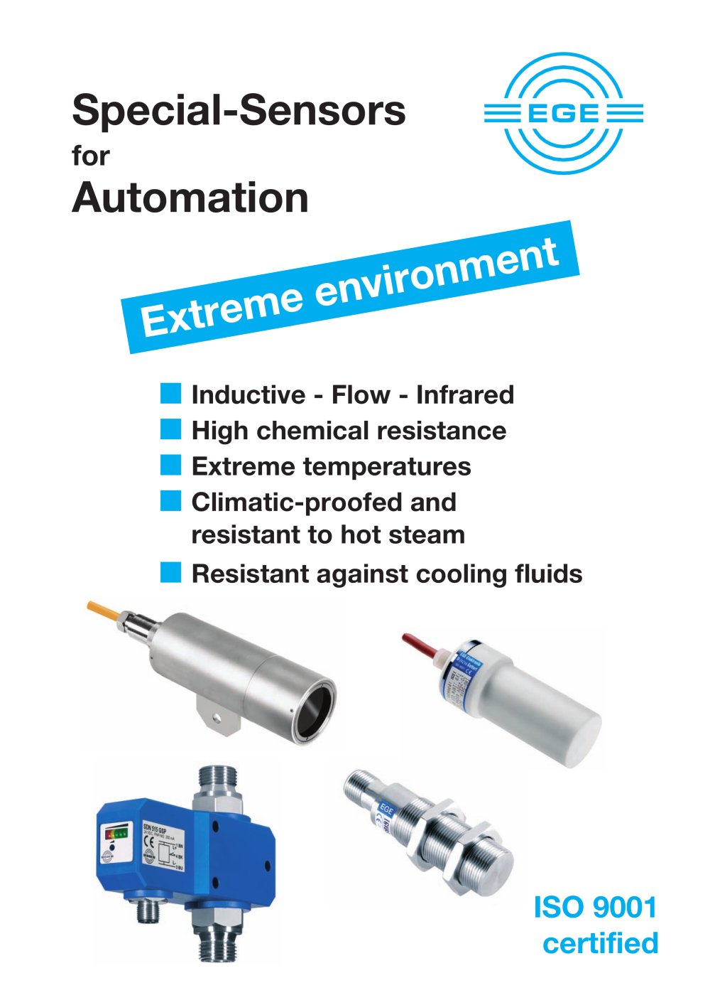 Sensors for extreme environment in industry - EGE