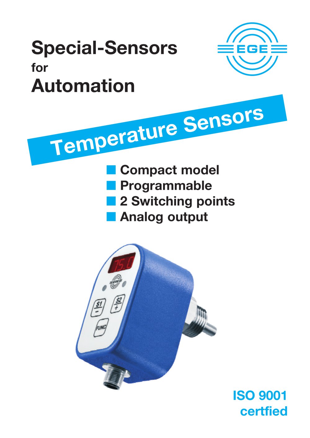 temperature sensors - EGE