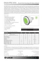 panel-mount LED indicator 