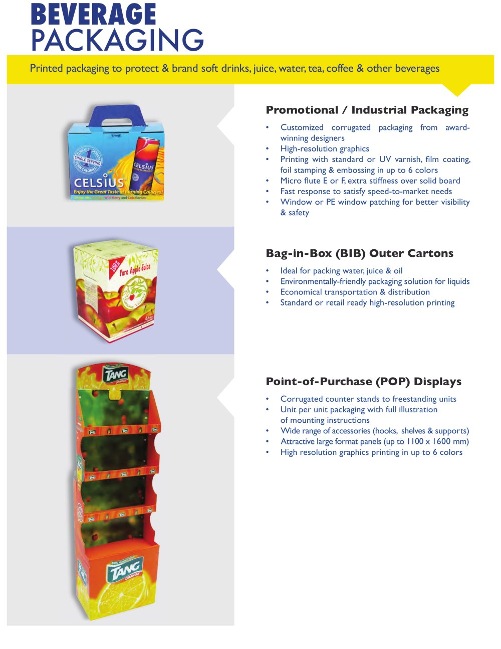 beverage packaging - Eredi Caimi