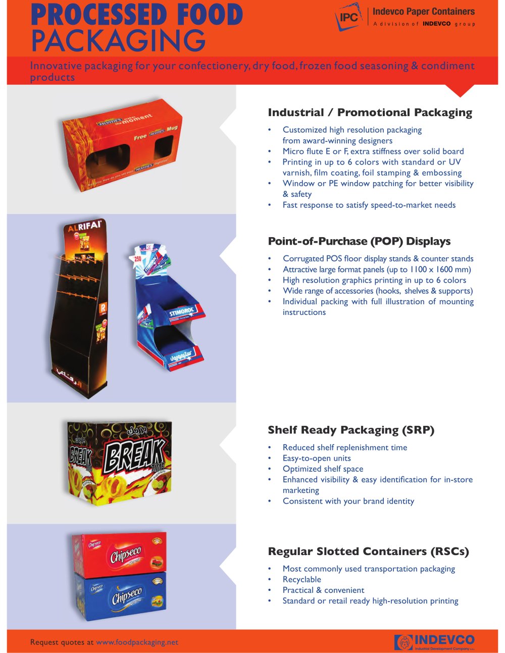 food packaging - Eredi Caimi