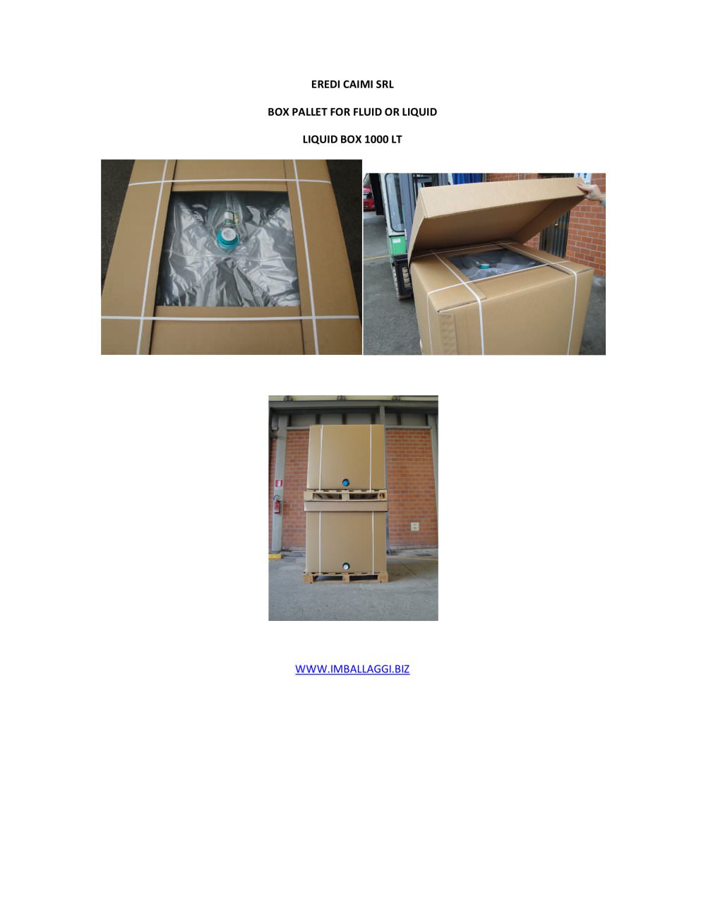 LIQUID BOX - Eredi Caimi