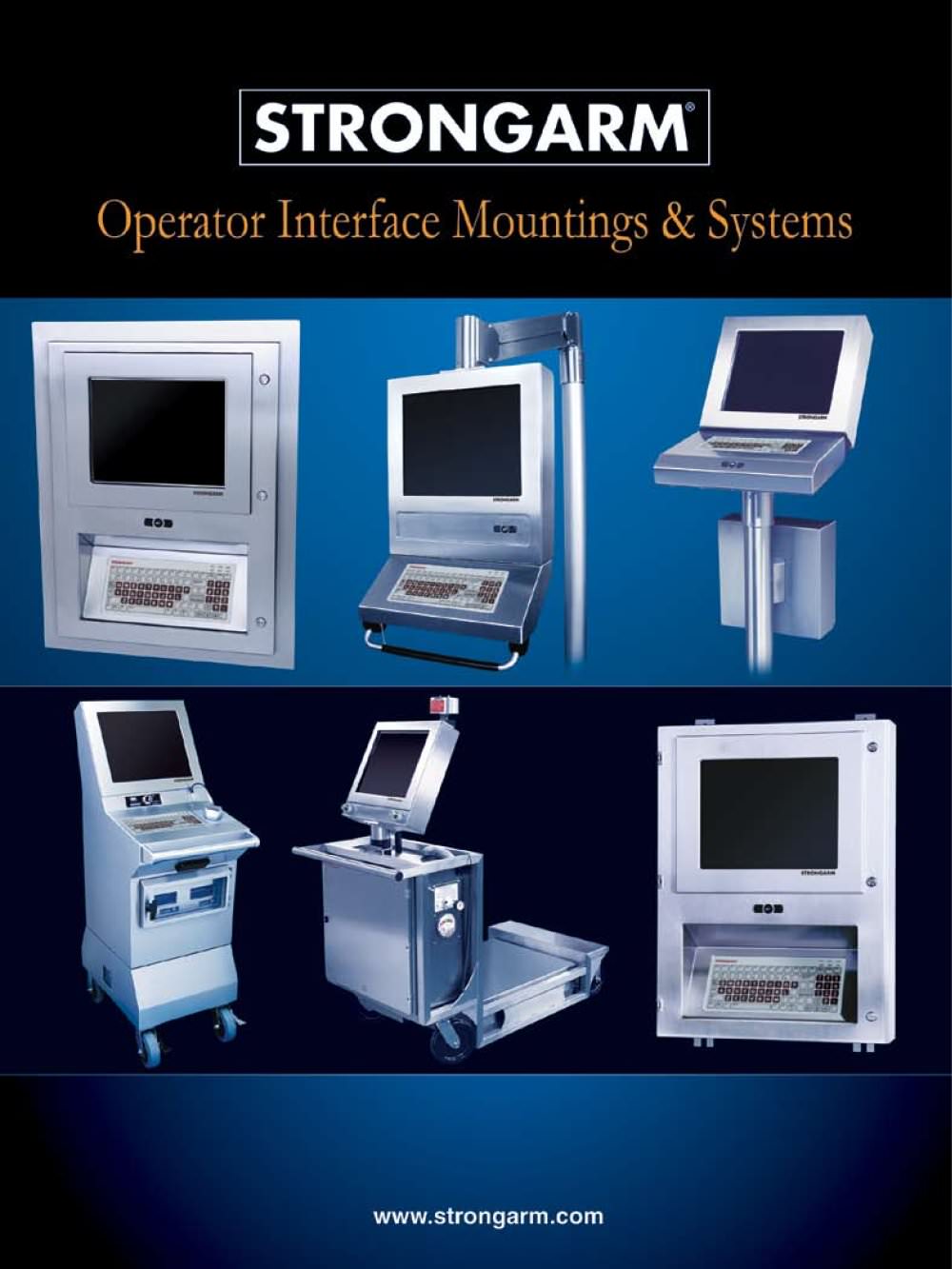 Operator Interface Mountings and Systems - Strongarm Designs