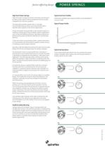 Factors Affecting Design  power springs