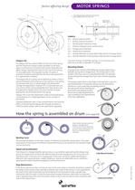 motor springs Factors Affecting Design