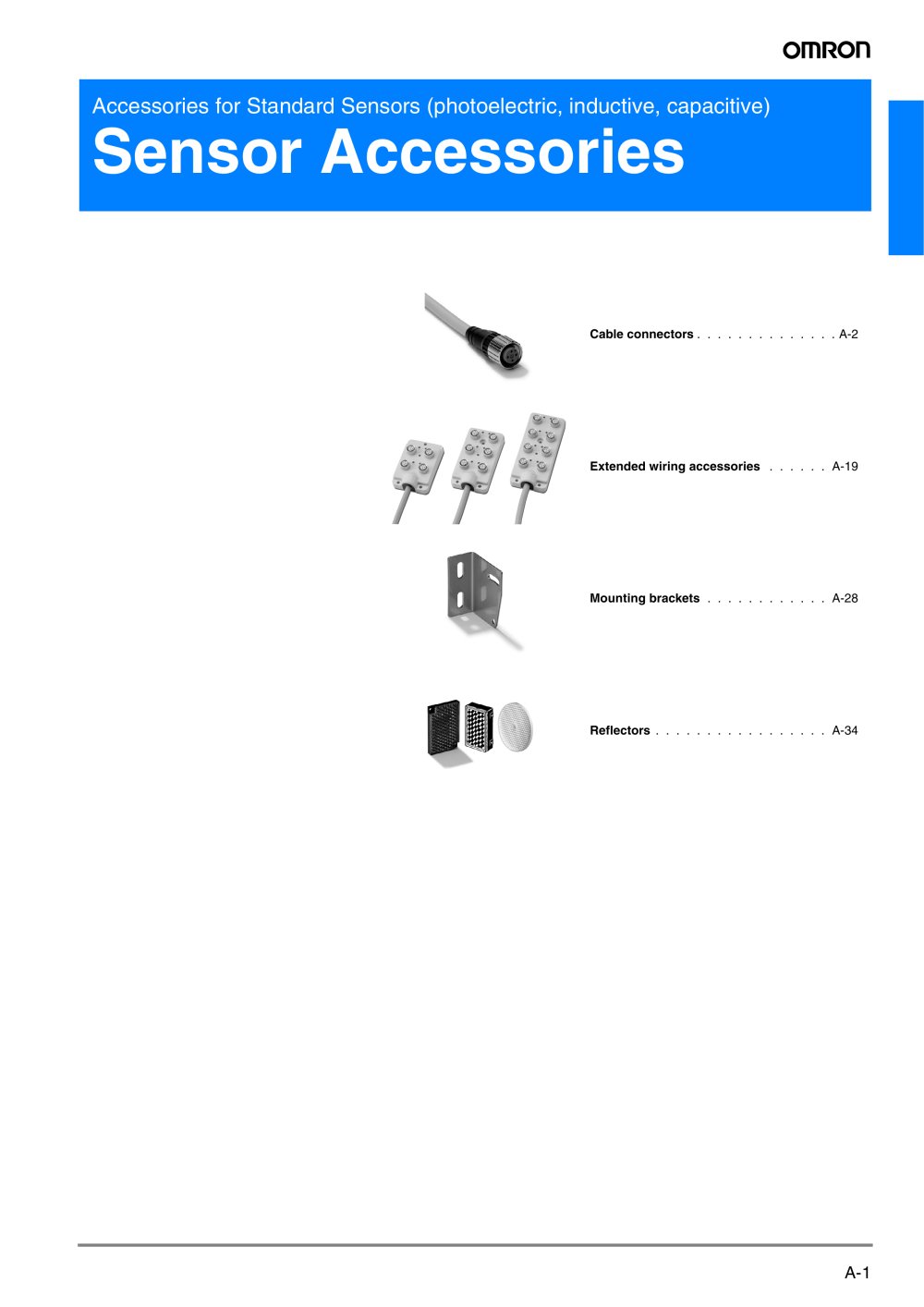 Sensor Accessories - OMRON