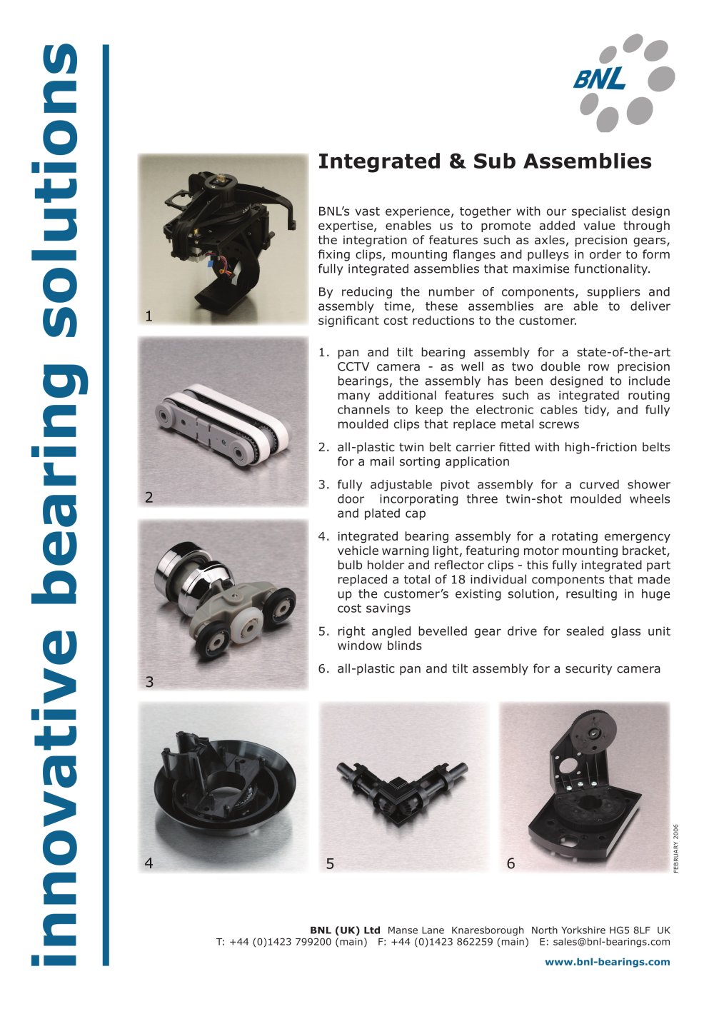 Integrated Assemblies - BNL