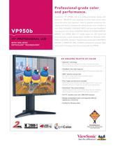 VP950b Professional grade color and performance