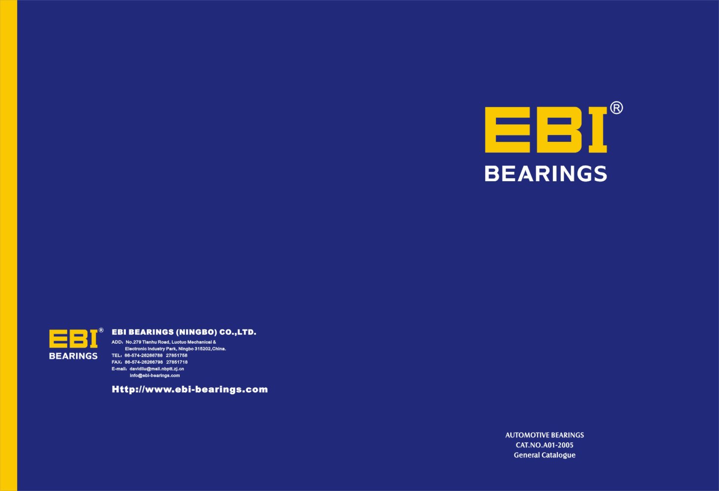 EBI Bearings - 208435