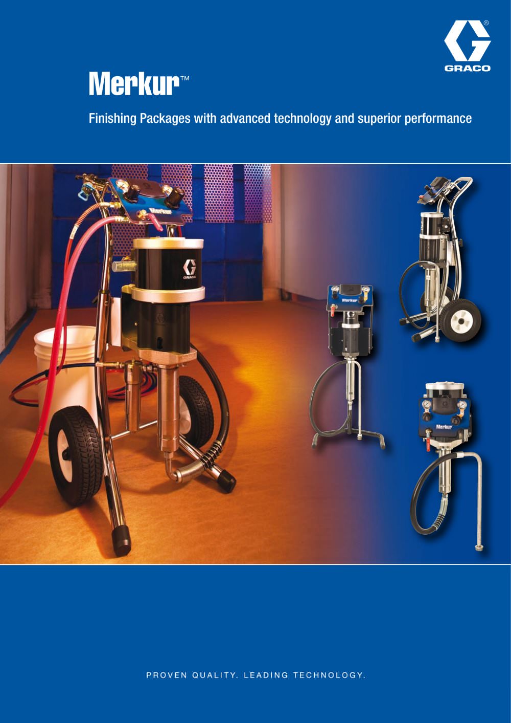 Paint finishing spray packages - GRACO