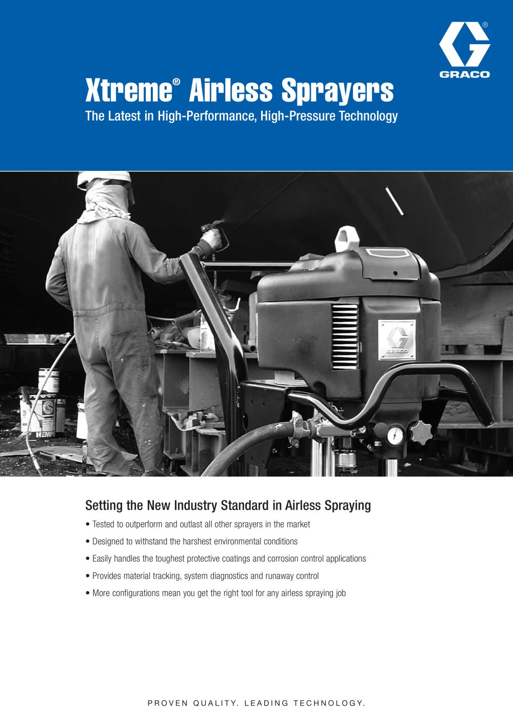 Xtreme&reg; Airless Sprayers - GRACO