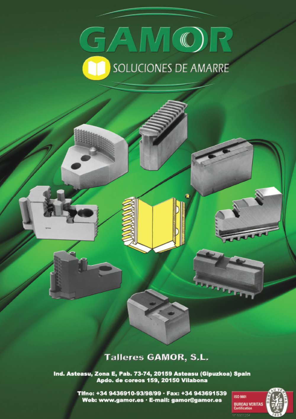 Jaws for lathe chucks - GAMOR