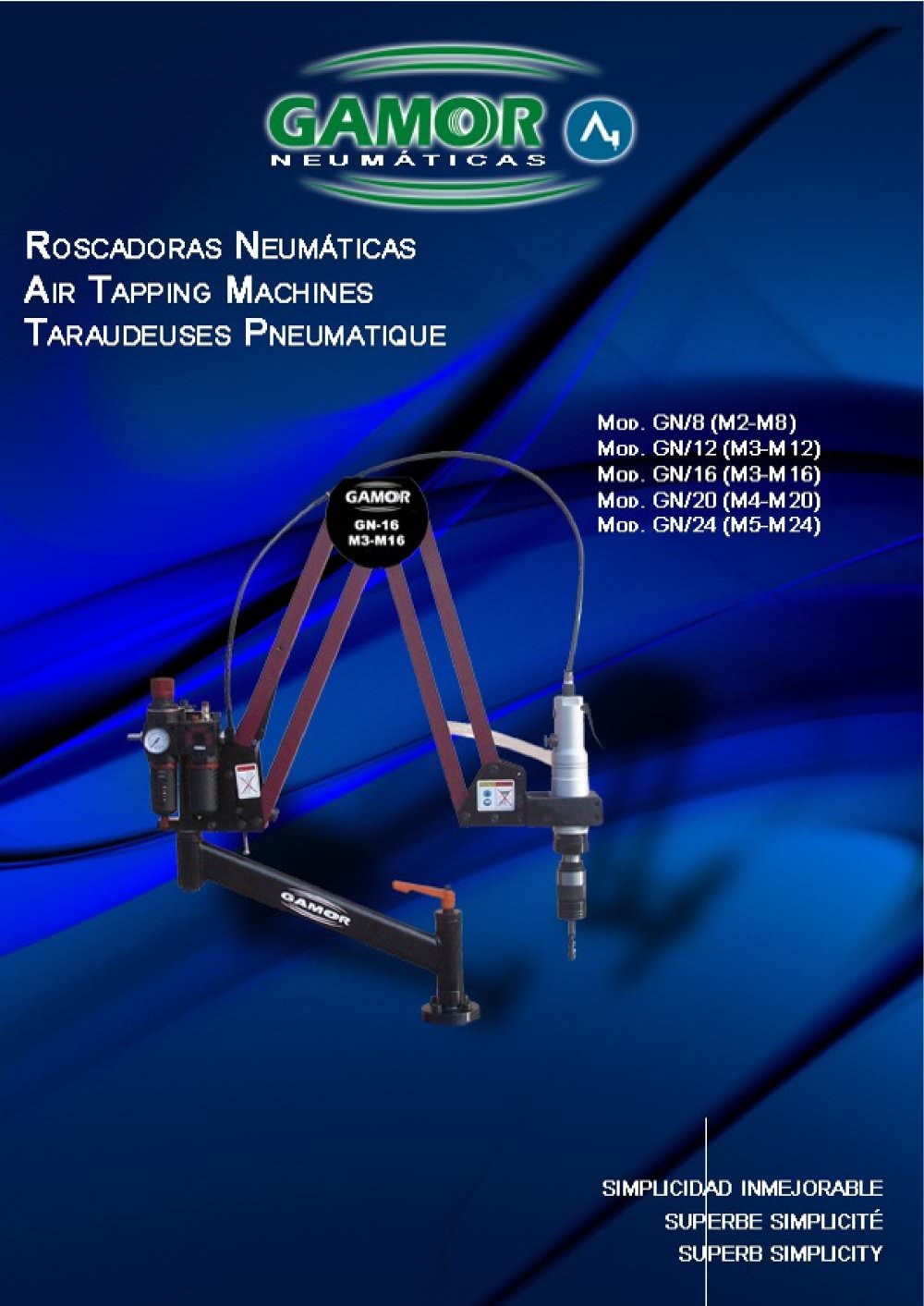Pneumatic Tapping Arms - GAMOR