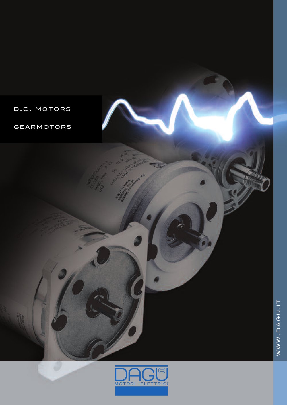 D.C. MOTORS, GEARMOTORS - Dagu