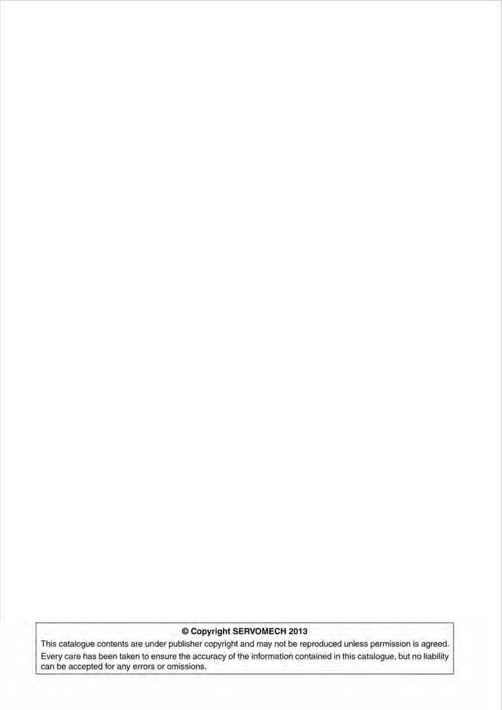 SERVOMECH - 2169, 80671, 2185, 259344, 2906, 2504, 3594, 82227, 14543