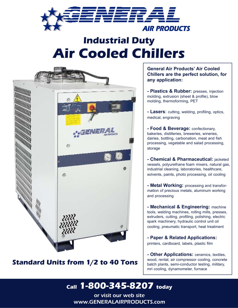 Air Cooled Chiller - General Air Products