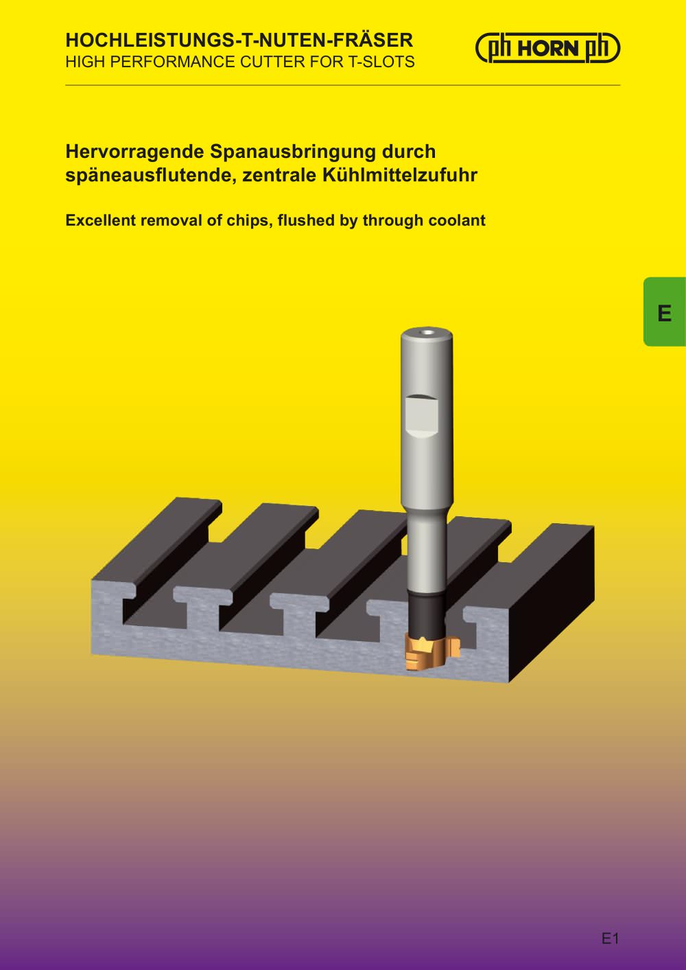 slot milling cutter - Paul Horn